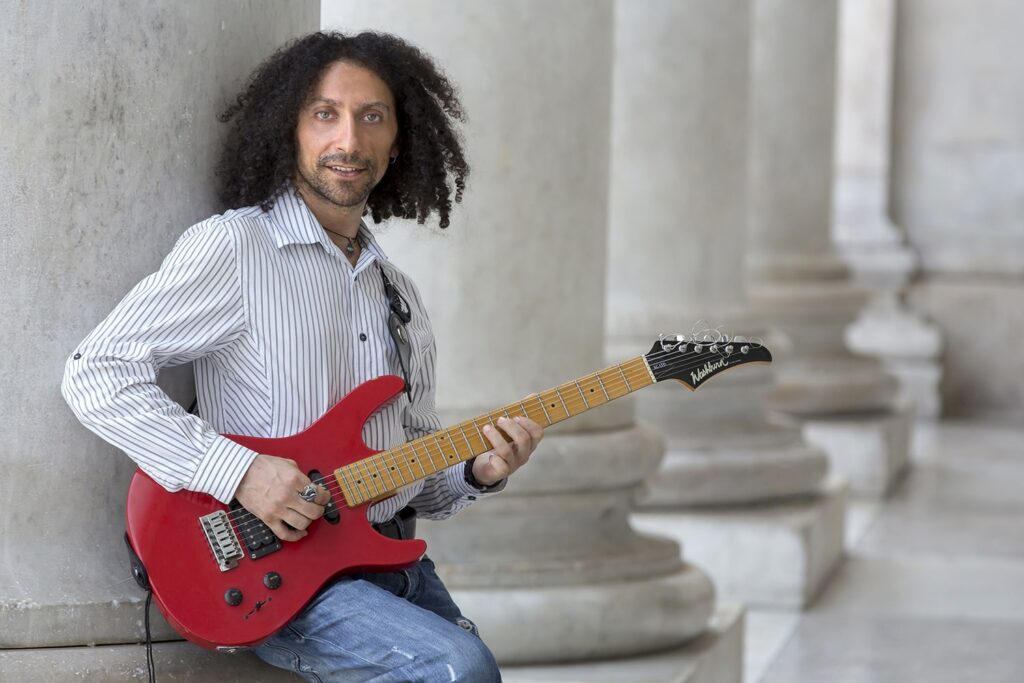 Fabio Cicala with guitar