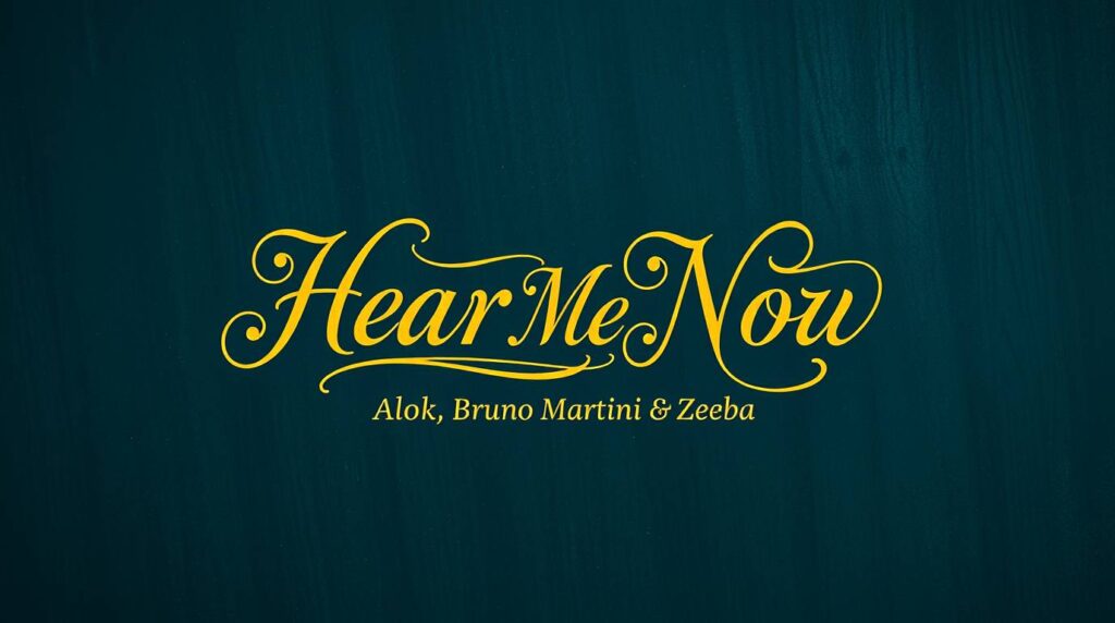 The Meaning of “Hear Me Now”: A Deep Dive into Alok, Bruno Martini & Zeeba’s Message