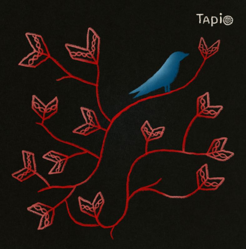 Ethereal and misty cover art for Tapio by Van Sur Les featuring Emmi Kuittinen