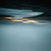 Atmospheric and celestial cover art for Moving Forward Into by Drifting in Silence, evoking a sense of cosmic exploration.