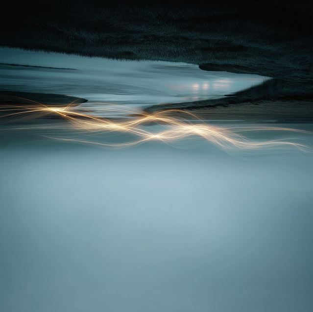 Atmospheric and celestial cover art for Moving Forward Into by Drifting in Silence, evoking a sense of cosmic exploration.