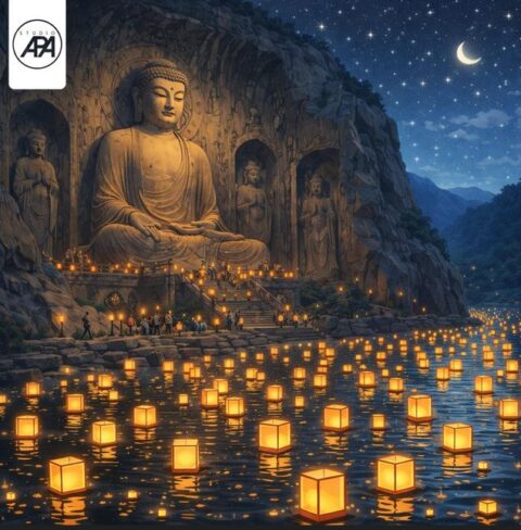 Atmospheric cover art for Nothing Sacred by Steve Nguyen, featuring the artistic aesthetic of Studio APA.