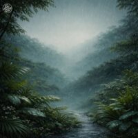 Warm and hazy Lo-Fi cover art for Soft Reflections by Stræpa, featuring vintage textures and sunlight reflections.