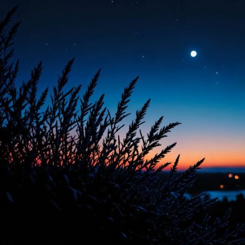 Cover art for Yal!X - Fly Away, featuring a dreamlike atmospheric landscape reflecting the ambient electronic mood.