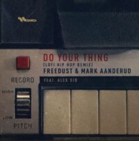 Warm, vintage-style cover art for Freedust's Do Your Thing remix, evoking a cozy bedroom producer vibe.