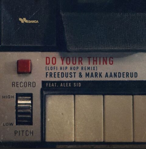 Warm, vintage-style cover art for Freedust's Do Your Thing remix, evoking a cozy bedroom producer vibe.