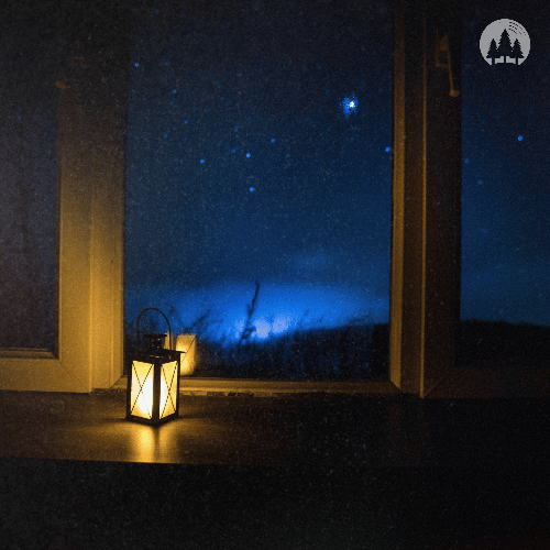 Minimalist late-night aesthetic for Empathy For Sitting review.