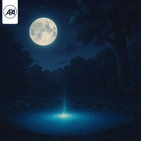 Minimalist and atmospheric cover art for cold water at 3 am by Steve Nguyen, reflecting a late-night introspective vibe.