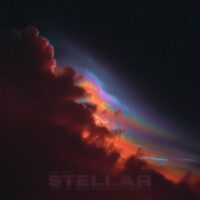 Sci-fi futuristic cover art for Stellar — Speed Up by Modello Zero, featuring a cosmic space journey aesthetic.